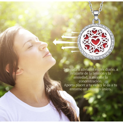 Colgante Fragancia Acero Inoxidable